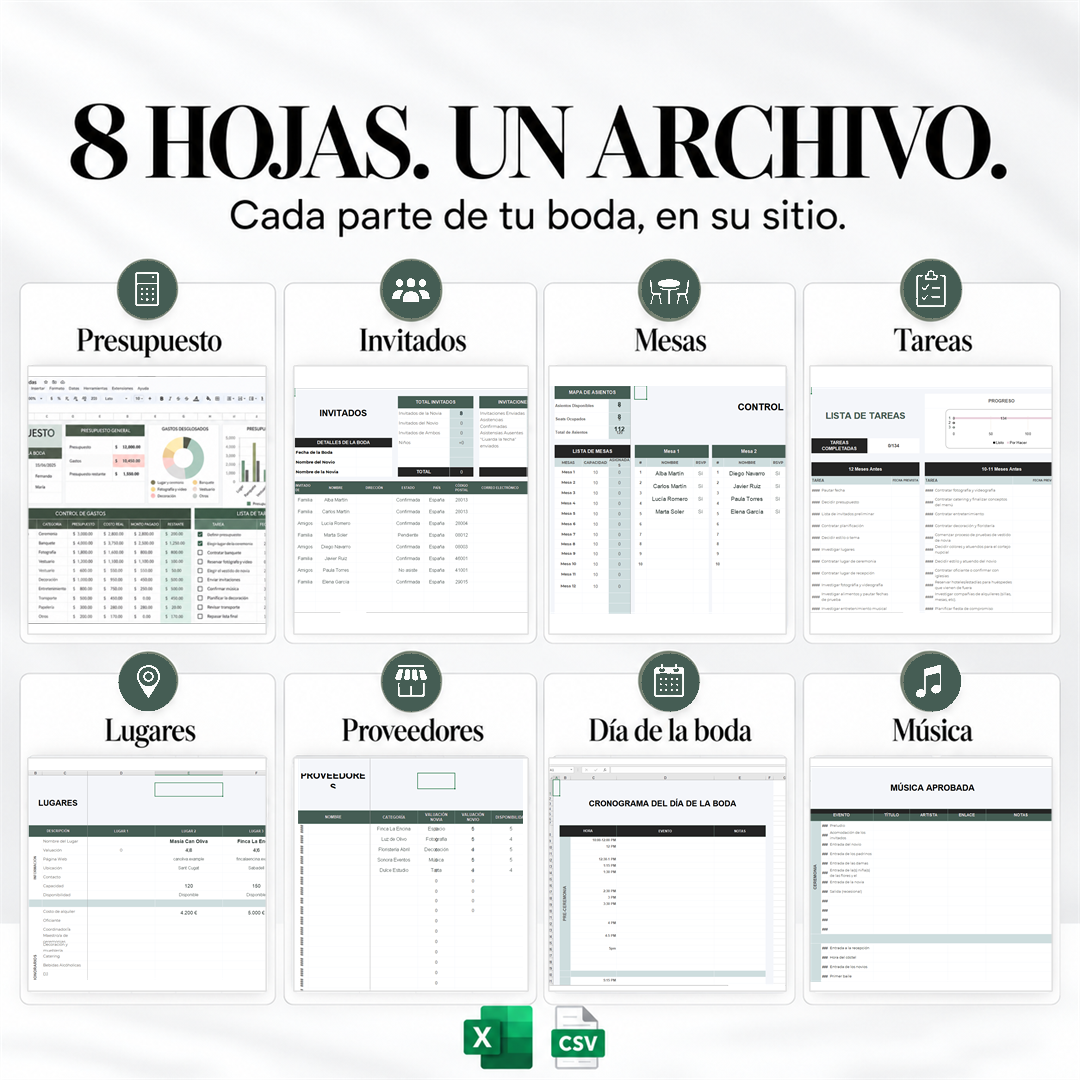 Planificador de Boda